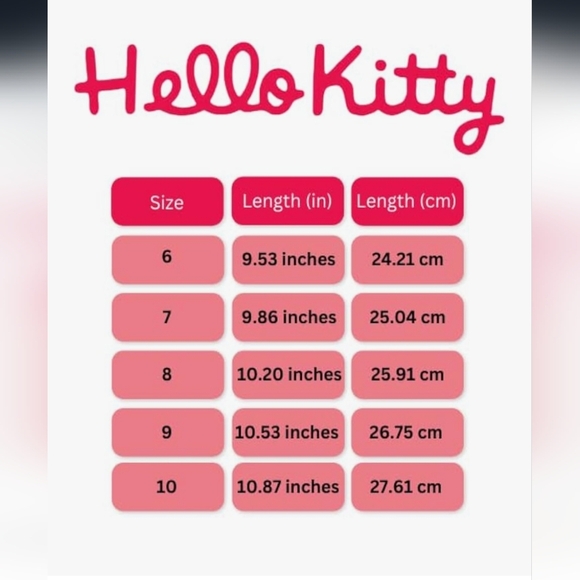 BNWOT Sanrio Hello Kitty (Girl's Size 10) Pink Glitter Jelly Sandals - Picture 14 of 16